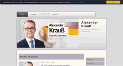Desktop Screenshot of alexander-krauss.com